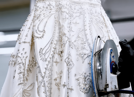 Lavado de vestidos de novia